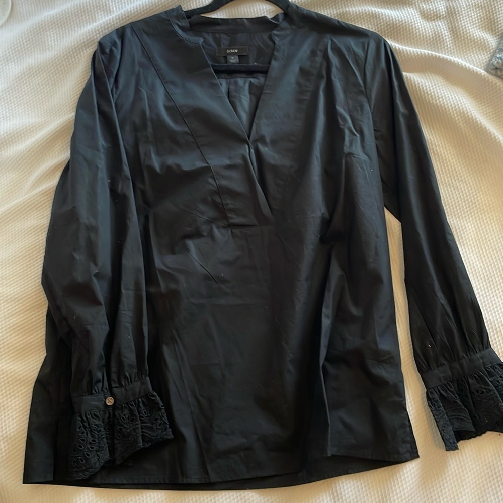 Black Small J. Crew Blouse